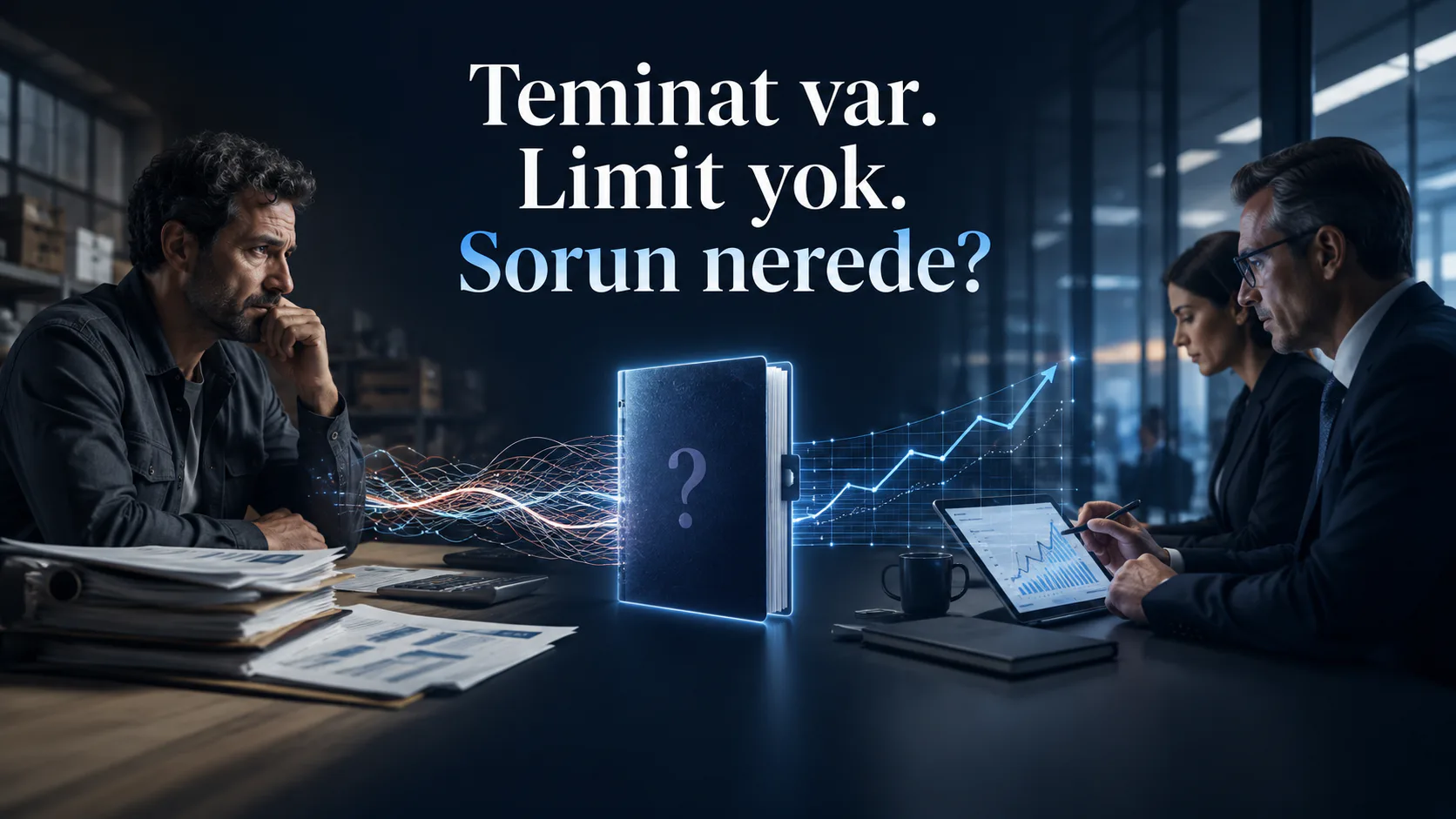Teminat bazen bankayı ikna etmez; sadece konuşmayı başlatır.